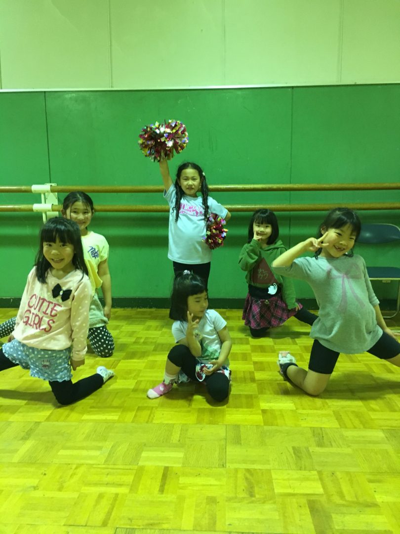 4月 LOICX☆チアダンススクール横浜若葉台校　反応の良さに感心